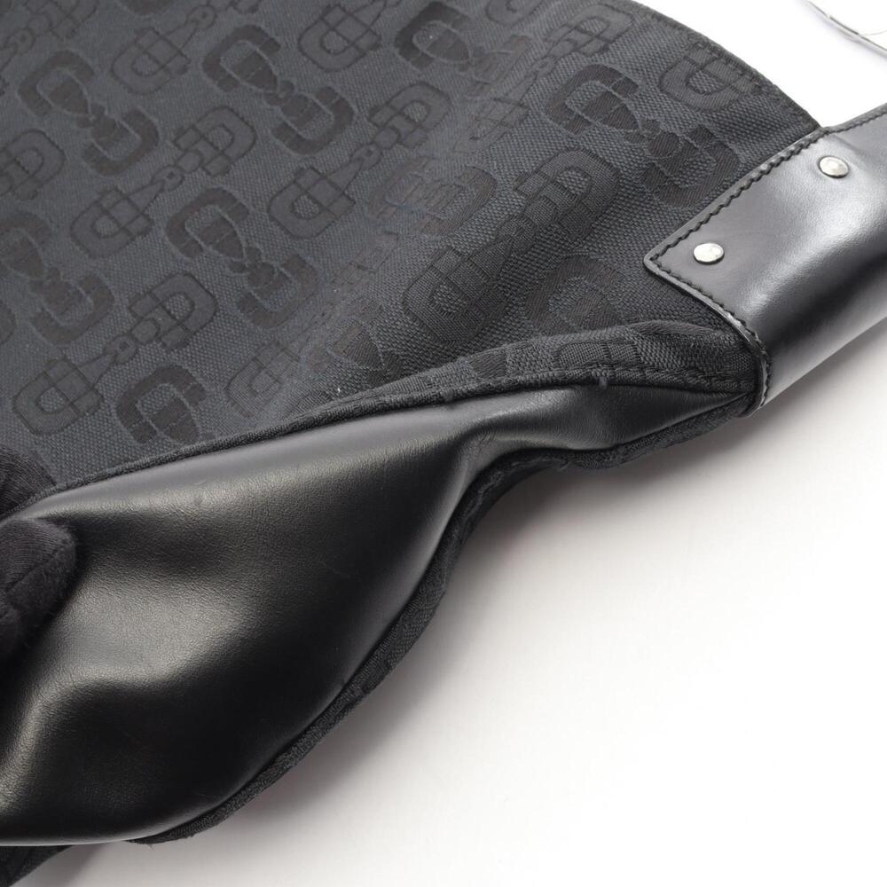 GUCCI Authentic Black Leather Shoulder Bag - Picture 7 of 9